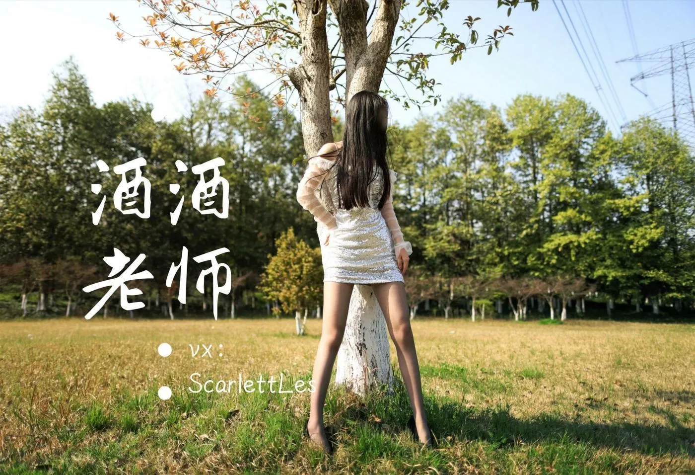 NO.007 酒酒老师 07《短裙灰丝诱人》 [61P]插图3